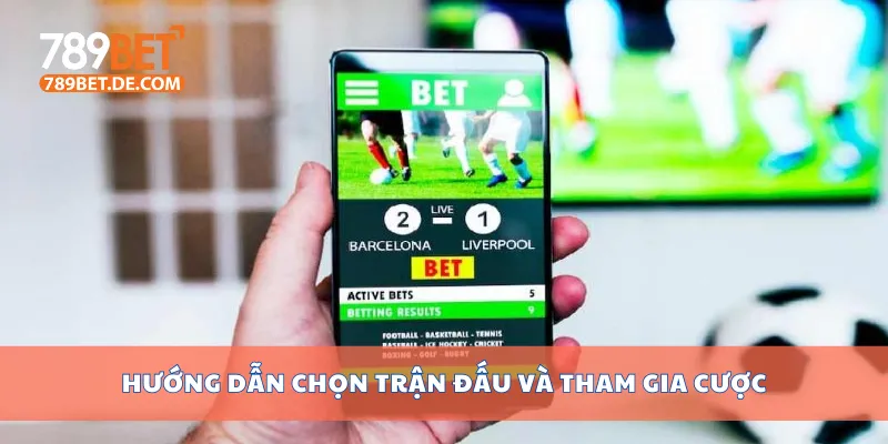 Hướng dẫn chọn trận đấu và tham gia cược